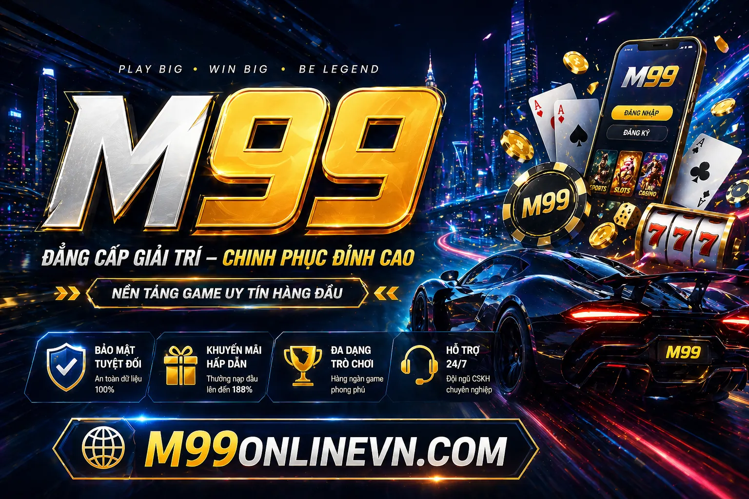 Hình ảnh nền hoành tráng thể hiện sự sôi động của sòng bạc trực tuyến ga888vn casino